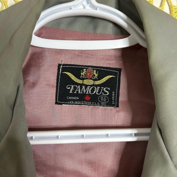 Men's Vtg 70’s Gray Windbreaker Jacket - Picture 9 of 16